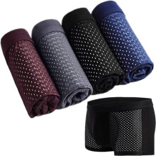 Bamboo Fiber Boxer Briefs Boxer Briefs Bamboo Cool Underwear Box Hero Underwear 4pcs