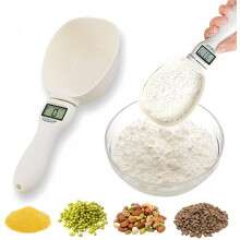 Cuillère doseuse numérique 2025, 800 g/0,1 g, avec écran LCD et balance électronique pour les repas quotidiens