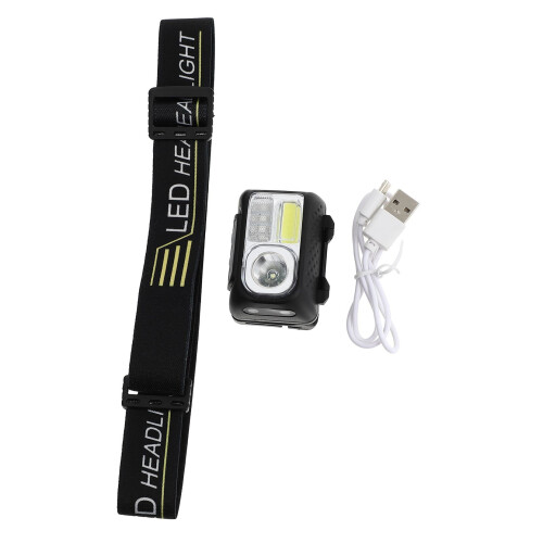 USB Rechargeable LED Headlamp for Hiking and Camping 2