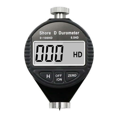 Draagbare digitale Shore A-hardheidsmeter/durometer met groot LCD-scherm voor rubber