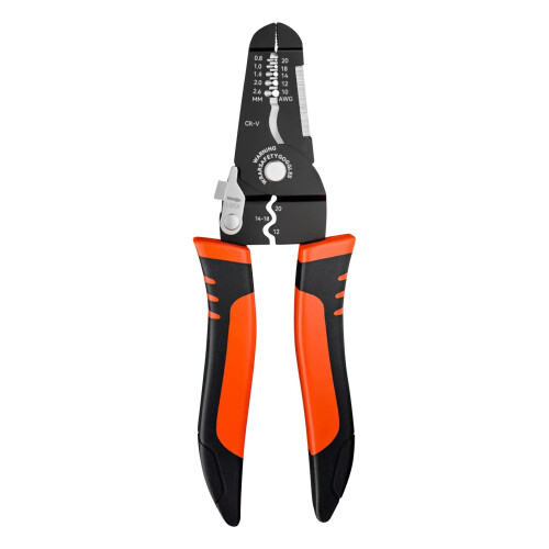 Wire Stripper, 3-rd Generation Wire Strippers or Crimping Tool 5-IN-1 Wire Crimper or Cutter, 10-20 AWG Electric Wire, Multi-Function Hand Tools 1