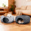 Peekaboo Cat Cave Bed – Scratch-Resistant Donut Tunnel 7