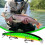 Δόλωμα Jerkbait με ανάρτηση για λαβράκι, walleye, πέστροφα, λουκάνικο και crappie – Συμβατό 6