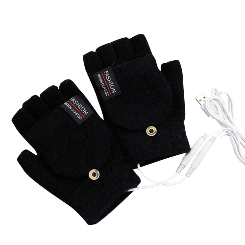 Heated Gloves Touchscreen Waterproof 1 Pair