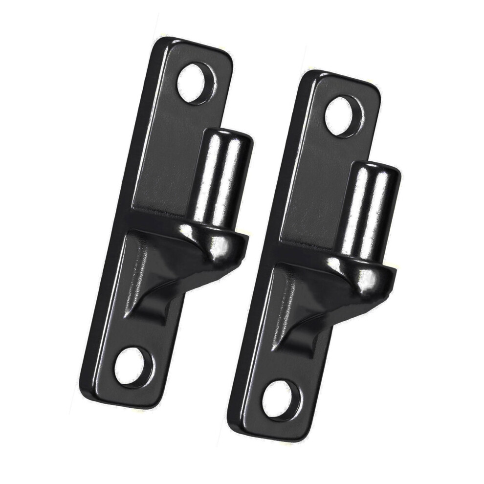 4 Pack Outdoor Chain Link Fence Gate Hinges Portable Sturdy Wall Mount Designs Of Stainless Steel With Hinges Pin 9558633931730