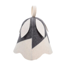 Upgrades Wool Fabric Heat Area Cap with Soft-woolen leaves