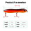 10cm Shrimp-Profile Paddle Tail Fishing Lure (2 Pack) 2