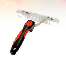 Stainless Steel Grooming Comb for Dogs, 1 Piece, Effective Removal Tool for Pets
