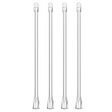 43cm Curtain Extension Pull Rod Blind Wand Vertical for Blinds with Easy Grip Handle Home Window Decoration