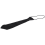 Black Polyester Elastic Slim Necktie for Child 1