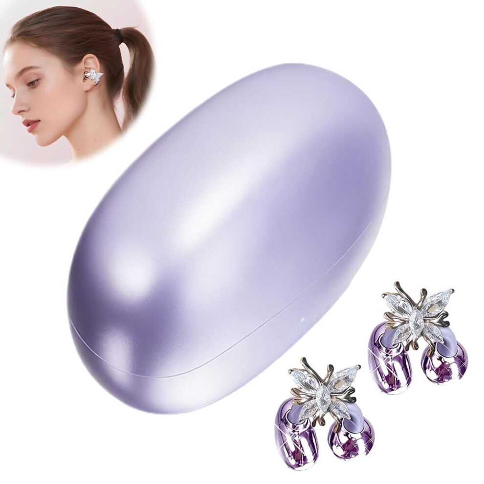 Butterfly Earrings Bluetooth Earbuds Open-Ear Clip-On 975221128782