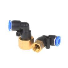 3 ks hadic PLF" od 4-12 mm vnitřní závit M5'' 1/8'' 1/4'' 3/8'' 1/2'' pneumatická samičí úhlová spojka trubka vzduchová zasouvací spojka