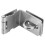 Stainless Steel Security Padlock Flip Locks Locking Gate Door Silver 4