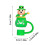 Bouchon de paille trèfle pour la Saint-Patrick, réutilisable 4