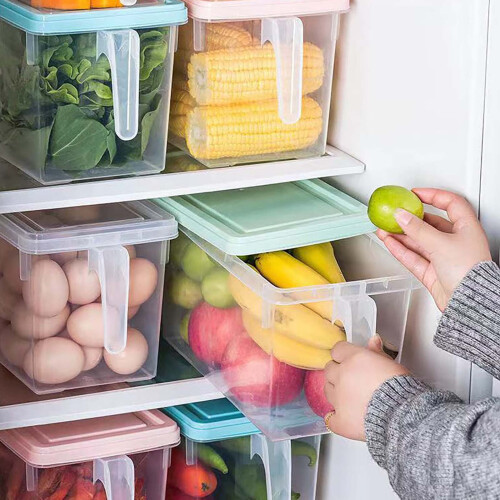 Stackable Plastic Storage Containers with Lids – 31-Cup 1