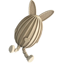 3D Printed Easter Eggs Shape Gift Box Festival-khaki Type A