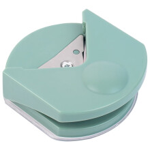 KALLORY Practical Green Corner Rounder for Paper Photos and Business Cards Daily Use Trimming Tool
