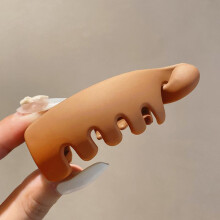 Bananenförmige Haarspangen im Retro-Oval-Stil – sicherer Halt ohne Abdrücke – süße Spangen zum Stylen von Duttfrisuren, Pferdeschwänzen und