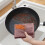 Microfiber Waffle Kitchen Cloth Pink 11.8x11.8 Inch 6