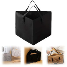 Faltbare Aufbewahrungstaschen für Kleiderbügel – Organizer aus Vliesstoff für Kleidung, Spielzeug, Kleiderschrank und Wäsche, 35 x 35 cm