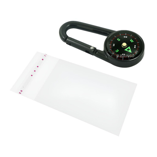 Metal Hiking Compass with Damped Fluid and Rotating Scale 1