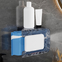 Distributeur mural de lingettes humides | Boîte de rangement transparente pour cuisine et salle de bain | Boîte porte-essuie-tout avec large