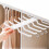 Underwear Hanger Organizer ABS White Rack 15in 1