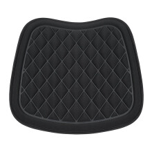 Coussin de siège auto en mousse à mémoire de forme pour soulager la sciatique et les douleurs lombaires – Taille universelle, compatible avec