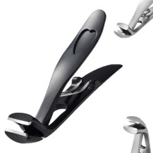 Extra große Zehennagelschere für Senioren – Langer Griff, abgewinkelte Klinge, robuste, ergonomische Schere für dicke/eingewachsene Zehennägel