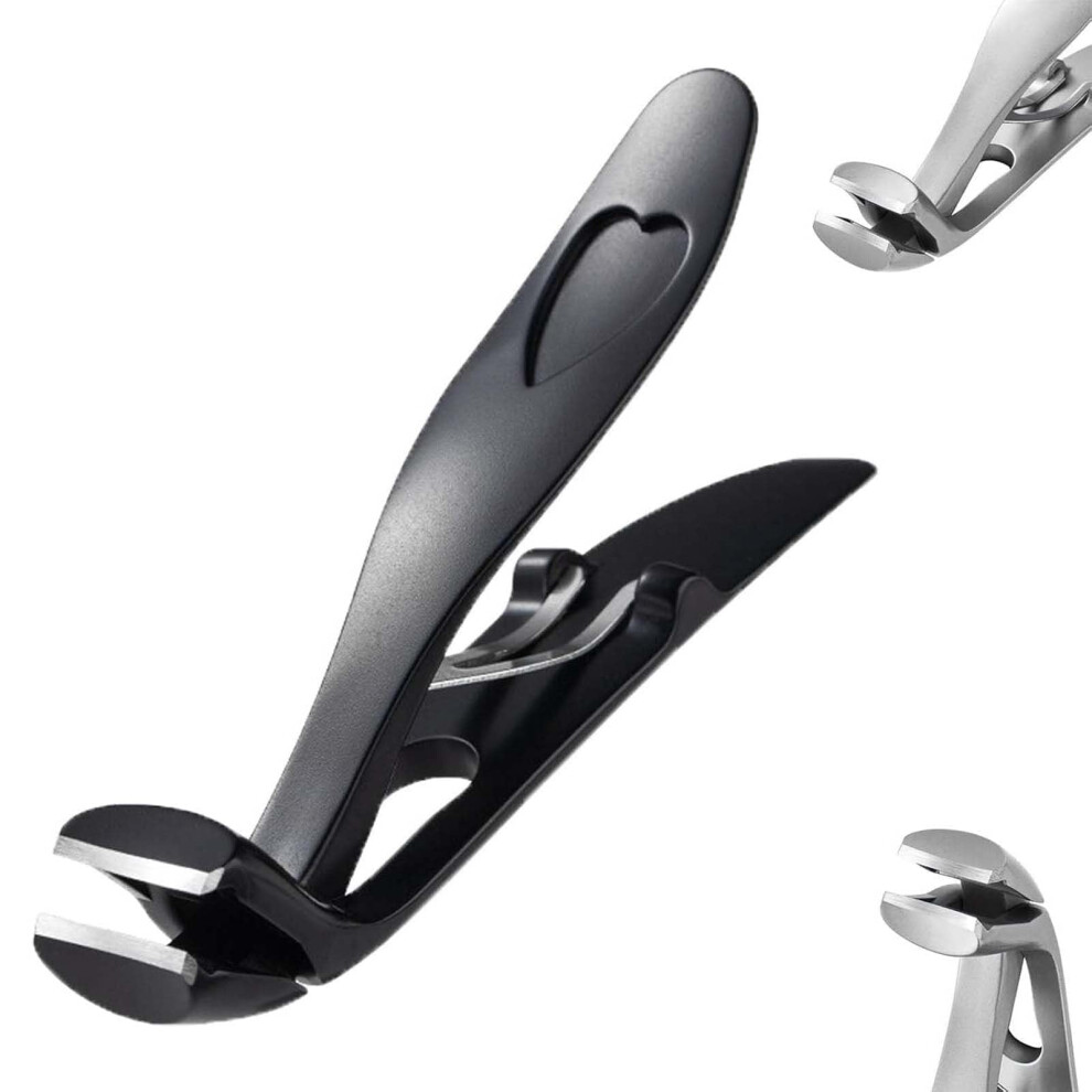 Extra Large Toenail Clippers for Seniors â Long Handle, Angled Blade, Heavy-Duty Ergonomic Clipper for Thick/Ingrown Toenails