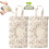 Gesteppte Windeltasche mit Blumenmuster und Feuchttuchhalter (2 Stück) 1