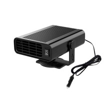 Calefactor y desempañador portátil para coche de 12 V, ventilador de calentamiento/enfriamiento rápido de 500 W, rotación de 360, enchufable,