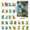 Acryl hanger met dinosaurus-adventskalender 3