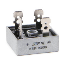 KBPC5006Ponte raddrizzatore di potenza 50A 600V in metallo per controllo a ponte di diodi
