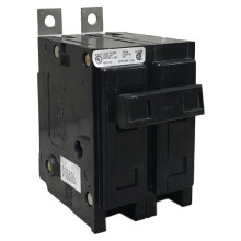 Eaton CHBAB2015 stroomonderbreker, 15 Ampère, 120/240V, vast te schroeven, 2-polig, QCKLAG-serie - Zwarte elektrische paneelstroomonderbreker voor