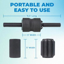 Customizable 3-in-1 Muscle Roller, Deep Tissue Massage & Pressure Point Relief Tool, Supports Stretching & Muscle Recovery for Active Adults