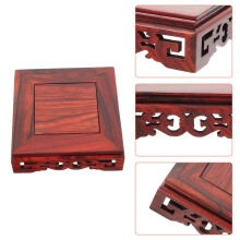Support en bois pour loisirs créatifs, style traditionnel, 10,4 x 10,4 pouces (26,4 x 26,4 cm).