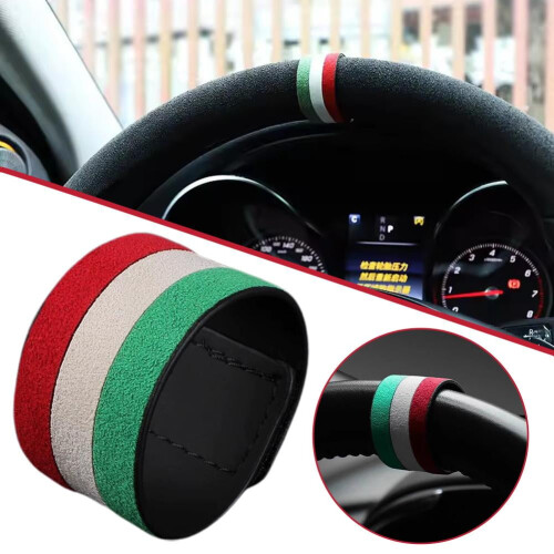 Marqueur de centrage du volant pour une conduite précise (accessoire de décoration automobile) 2