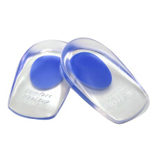 Siliconen hielcups voor maat 39-46, blauw