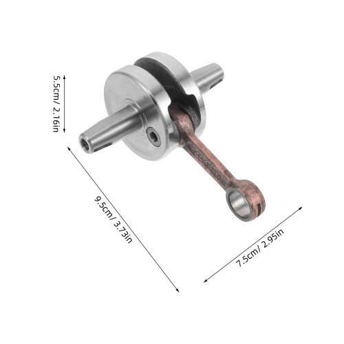 Metal Crankshaft Replacement Assembly for Atv Enhanced Stability and Durability 1