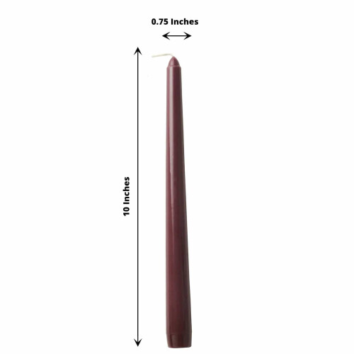 BalsaCircle12ΜπορντόΚεριά Premium Taper10"Κεντρικά διακοσμητικά σπιτιού 1