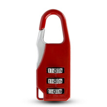 Travel Padlock Small Lock with 3 Digit Combination Security Lock for Diary Home Gym School Bag Suitcases Zippers