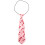 1Pc Creative Valentine's Day Necktie Pink Polyester Adorable Apples Pattern Party Accessory 1
