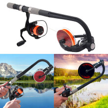 Fishing Line Winder with Unwinding, Spooling Station for Spinning, Cast, and Spincast Reels, Fishing Pole Spooler