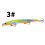 2 Stück robuste Minnow-Köder, 15,4 g/13,5 cm, harte, bionische Bleistiftköder aus Kunststoff 1