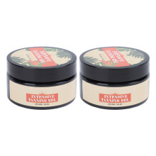Gel Snellente Intensivo per Abbronzatura 100g x 2, Riparante e Idratante, Abbronzatura più rapida al sole
