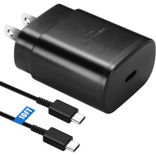 25-W-USB-C-Schnellladegerät & 3 m Kabel für Galaxy S25/S24/S23/S22/S21/S20 & kompatibel mit Samsung