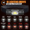 Rechargeable LED Headlamp 1500 Lumen with Red Light 2