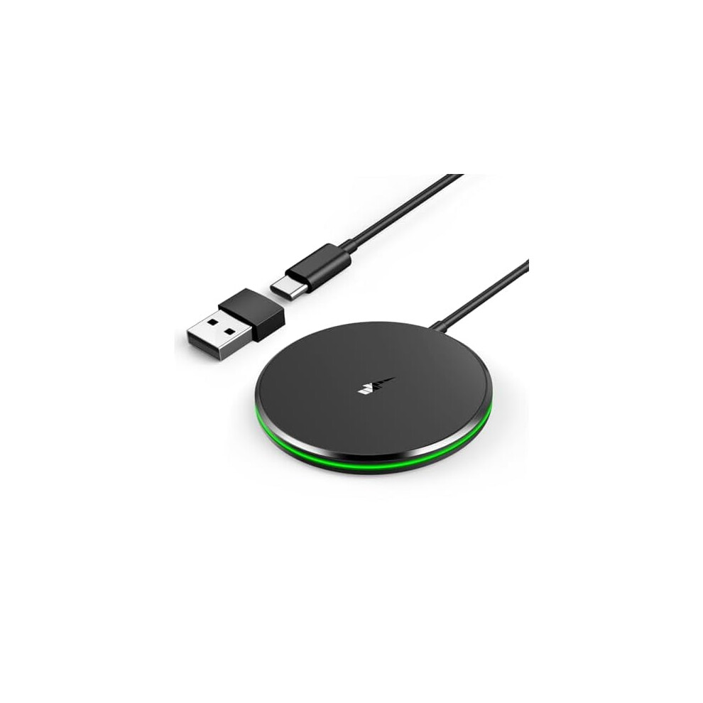 Fu1999 15W Magnetic Wireless Charger, Compatible With Apple Magsafe, Iphone 16Â12 & Airpods 2/3/Pro, Sleep-Friendly Light 9425574916341