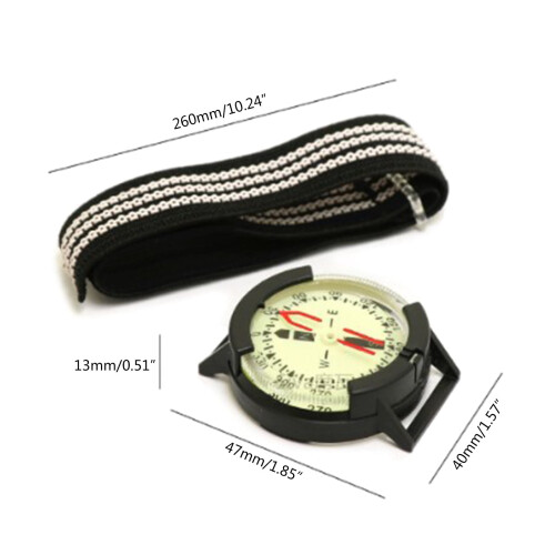 Outdoor Scubas Divings Navigations Compasses Waterproof Luminously Compasses 1